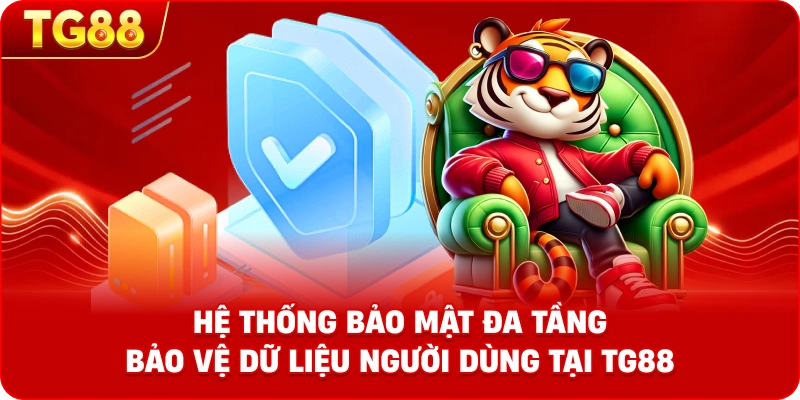 Hệ thống bảo mật đa tầng bảo vệ dữ liệu người dùng tại TG88